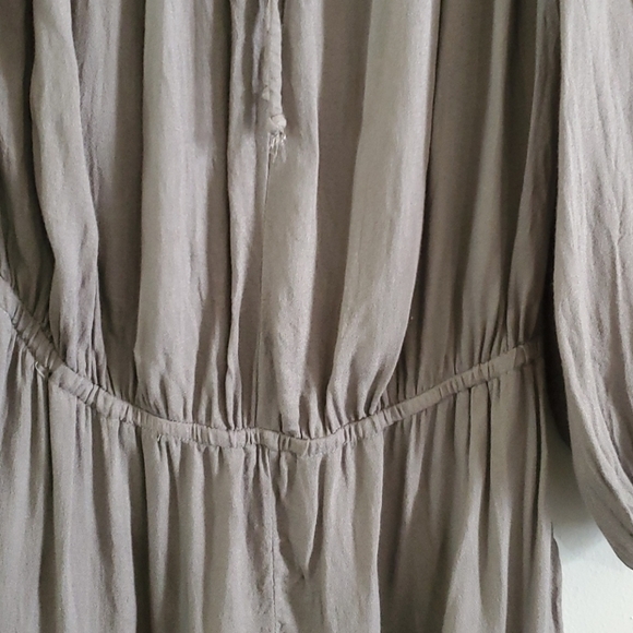 Young Fabulous & Broke Gray Long Sleeve Romper - Picture 3 of 6